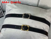 LV Malletier 25mm Belt Black Epi Leather and Calf Leather Lining M9941U Replica