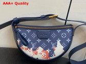 LV Moon Crossbody Bag in Monogram Bleach Coated Canvas Replica