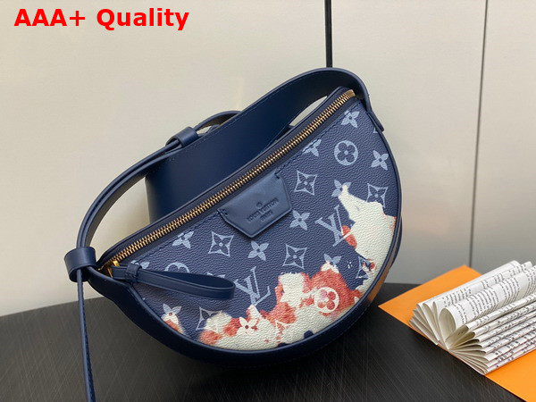 LV Moon Crossbody Bag in Monogram Bleach Coated Canvas Replica