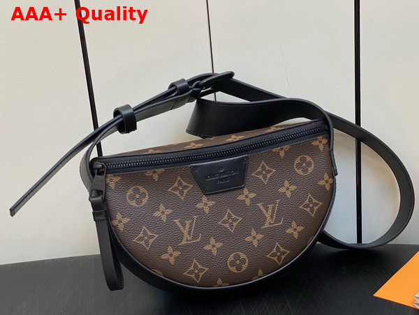LV Moon Crossbody Bag in Monogram Coated Canvas Replica