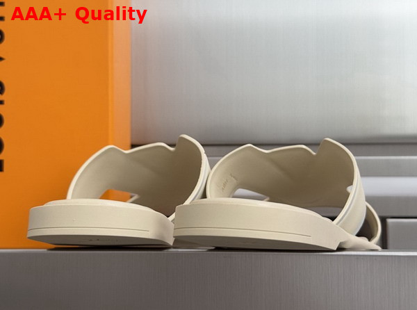 LV Oasis Mule in Beige Grained Calf Leather 1AIZOZ Replica