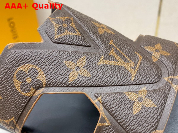LV Oasis Mule in Monogram Grained Calf Leather Replica