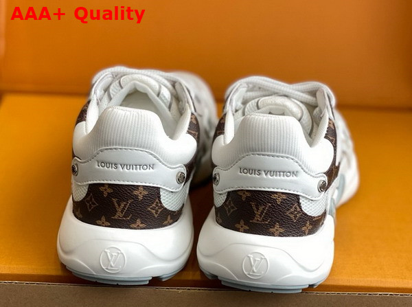 LV Olympia Sneaker Blanc Mix of Materials 1AHOEX Replica