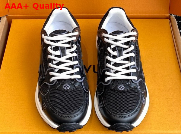 LV Olympia Sneaker Noir Mix of Materials 1AHOFD Replica