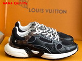 LV Olympia Sneaker Noir Mix of Materials 1AHOFD Replica
