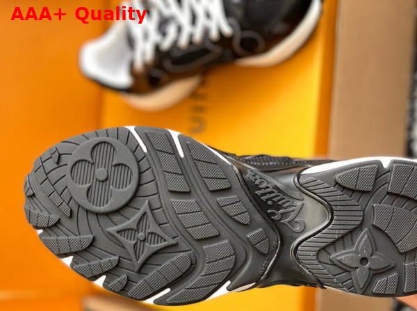 LV Olympia Sneaker Noir Mix of Materials 1AHOFD Replica