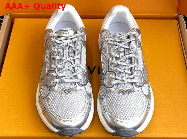 LV Olympia Sneaker Silver Mix of Materials 1AHOI1 Replica