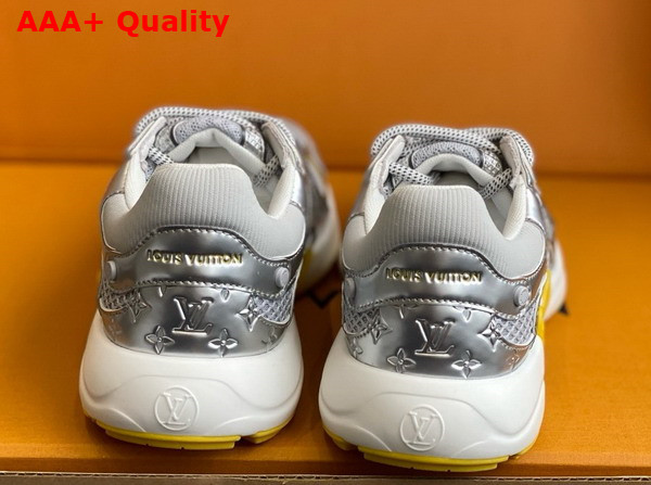 LV Olympia Sneaker Silver and Yellow Mix of Materials 1AHOVW Replica