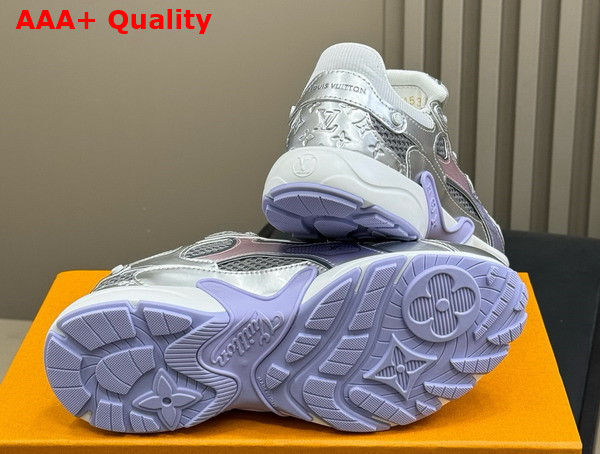 LV Olympia Sneaker in Lilac Mix of Materials 1AHOM6 Replica