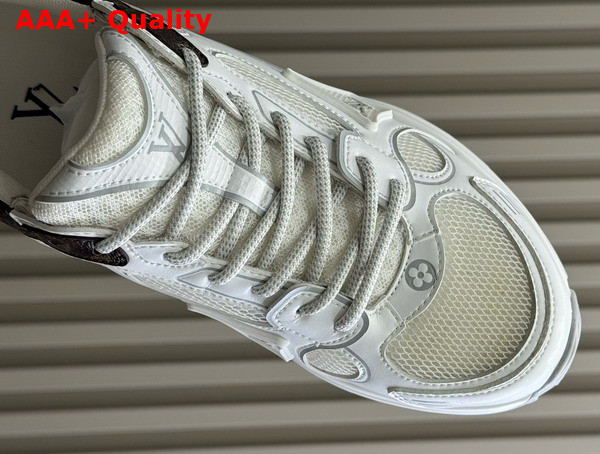 LV Olympia Sneaker in White Mix of Materials 1AHOEX Replica