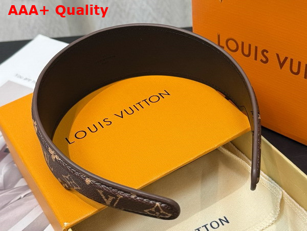 LV Outline Headband in Monogram Coated Canvas M94557 Replica