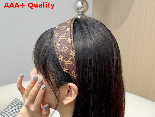 LV Outline Headband in Monogram Coated Canvas M94557 Replica