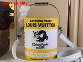 LV Paint Can Yellow Coated Canvas and Cowhide Leather M81593 Replica