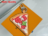 LV Pizza Key Holder and Bag Charm M02189 Replica