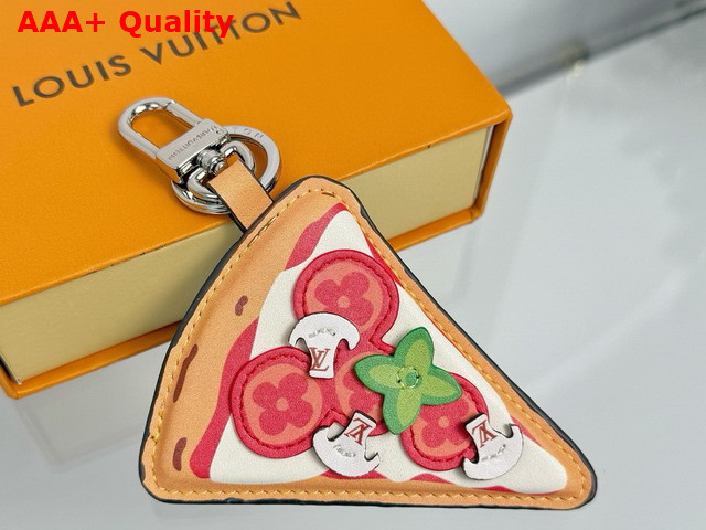 LV Pizza Key Holder and Bag Charm M02189 Replica