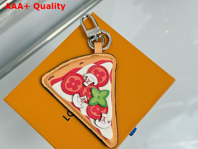 LV Pizza Key Holder and Bag Charm M02189 Replica