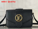 LV Pont 9 Handbag Black M55948 Replica