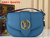 LV Pont 9 Soft MM Blue Replica