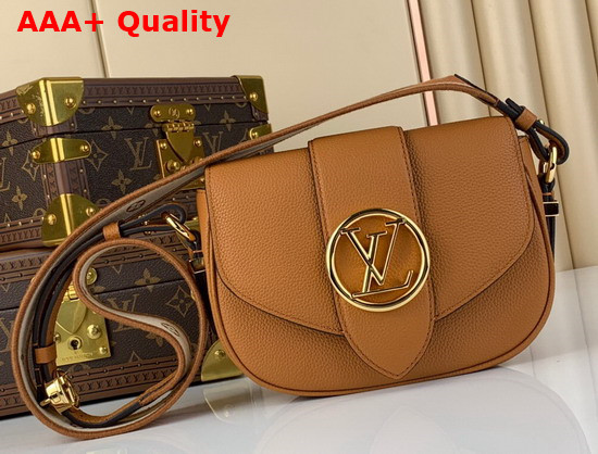 LV Pont 9 Soft PM Sienne Doree M58729 Replica