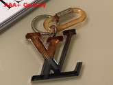 LV Prism Bag Charm Orange and Blue M67777 Replica
