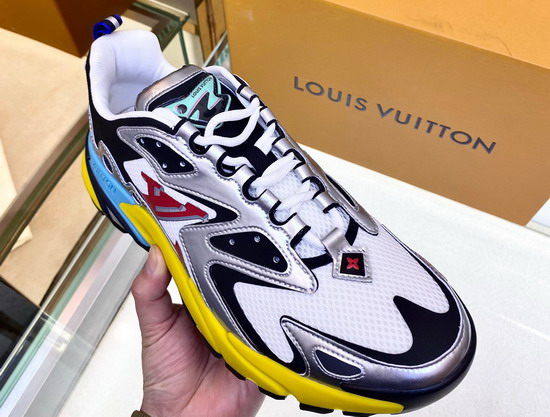 LV Runner Tatic Sneaker White Mix of Materials Replica