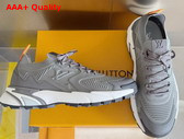 LV Runner Tatic Sneaker in Grey Mix of Materials 1AILJE Replica