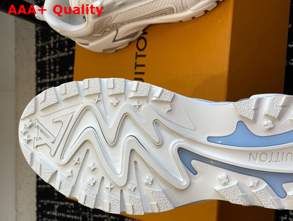 LV Runner Tatic Sneaker in White Mix of Materials 1ADGZM Replica