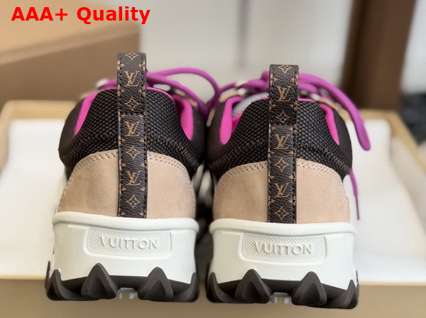 LV Rush Xplorer Sneaker Brown Nylon Mesh 1AIV79 Replica