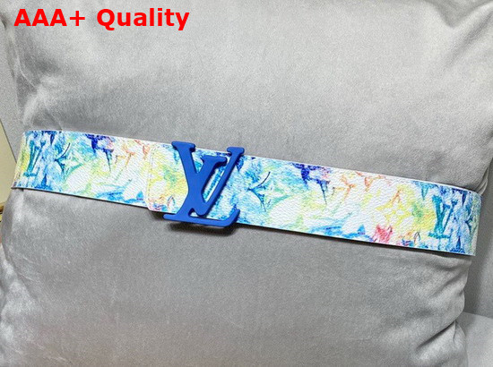 LV Shape 40mm Reversible Belt Multicolor Monogram Canvas MP279T Replica