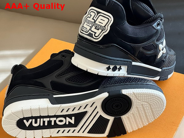 LV Skate Sneaker in Black Mix of Materials 1AARR0 Replica
