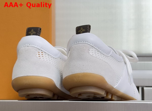 LV Sneakerina Ecru White Mix of Materials 1AK59J Replica