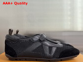 LV Sneakerina Mary Jane Black Mix of Materials 1AK5C7 Replica