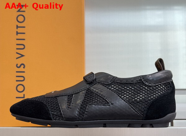 LV Sneakerina Mary Jane Black Mix of Materials 1AK5C7 Replica