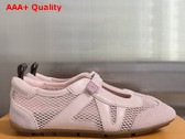 LV Sneakerina Mary Jane Coral Mix of Materials 1AK5CN Replica