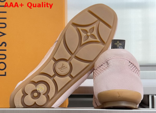LV Sneakerina Mary Jane Coral Mix of Materials 1AK5CN Replica