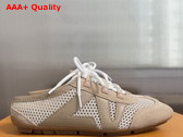 LV Sneakerina Open Back Natural Mix of Materials 1AK5D5 Replica