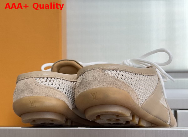 LV Sneakerina Open Back Natural Mix of Materials 1AK5D5 Replica