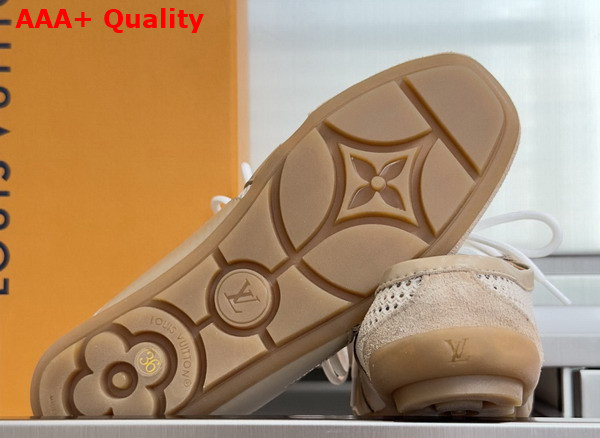 LV Sneakerina Open Back Natural Mix of Materials 1AK5D5 Replica