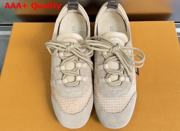 LV Sneakerina Rose Poudre Pink Mix of Materials 1AK59Z Replica