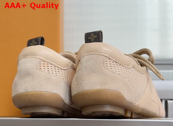 LV Sneakerina Rose Poudre Pink Mix of Materials 1AK59Z Replica