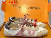 LV Sneakerina Sneaker Ballerina in Pink Mix of Materials 1AHOTH Replica