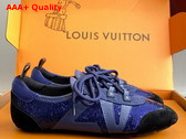 LV Sneakerina in Blue Sequins 1AHNCM Replica
