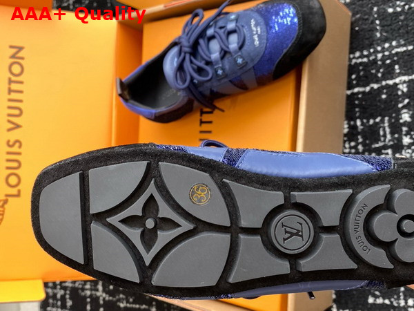 LV Sneakerina in Blue Sequins 1AHNCM Replica