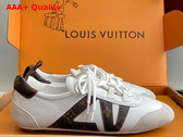 LV Sneakerina in White Mix of Materials 1AHNC6 Replica