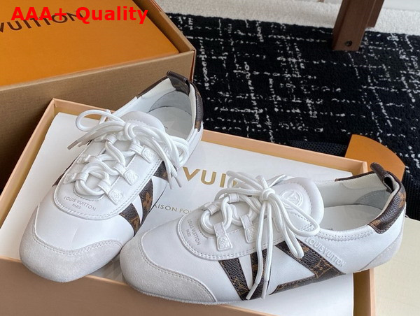 LV Sneakerina in White Mix of Materials 1AHNC6 Replica