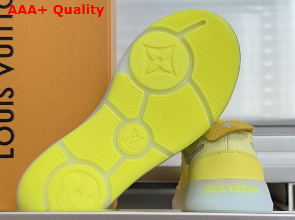 LV Sprint Sneaker in Jaune 1AJOYK Replica