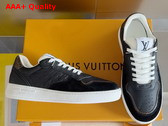 LV Stadium Sneaker in Noir Monogram Debossed Calf Leather 1ACUJ3 Replica