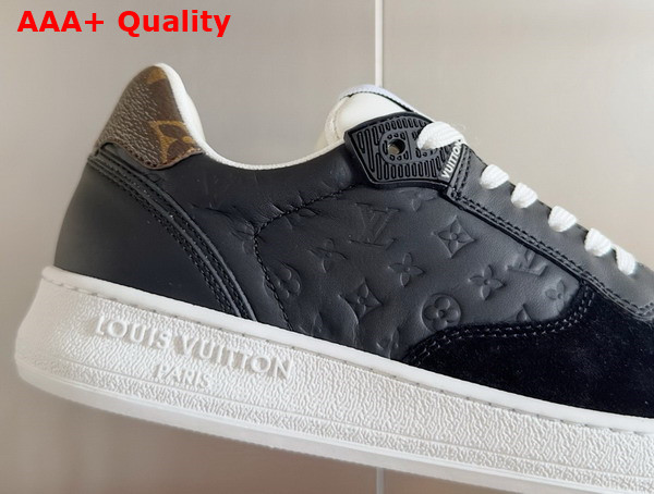 LV Stadium Sneaker in Noir Monogram Debossed Calf Leather 1ACUJ3 Replica