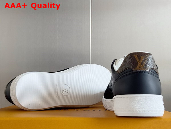 LV Stadium Sneaker in Noir Monogram Debossed Calf Leather 1ACUJ3 Replica