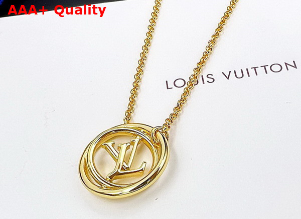 LV Stellar Necklace in Gold M00945 Replica